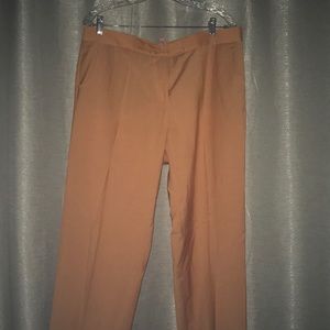 Orange dress pants